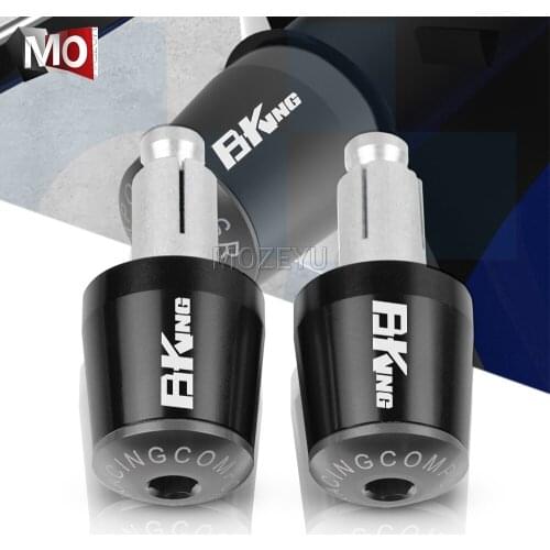 7/8" 22mm Motorcycle Handlebar Grips End Handle Bar Cap End Plug For Suzuki B-KING BKING 2008-2012 2009 2010 2011