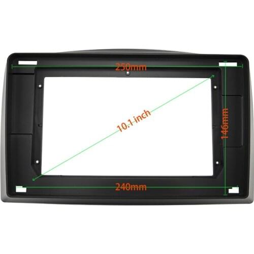 10.1 inch Fasxia Car Audio Frame Car Radio Fascia,gps navigation fascia panel is suitable for BENZ VITO (10.1INCH)