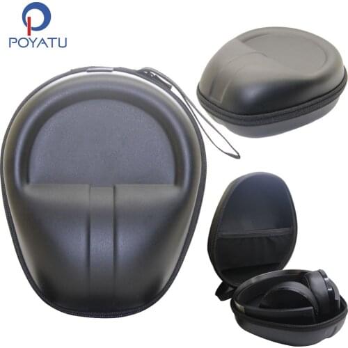 Poyatu Platinum Wireless Case for Sony PlayStation Platinum Wireless Headset Headphone PS4 Headphone Carrying Pouch Box