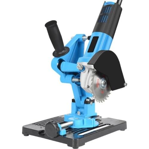 Angle Grinder Stand Angle Grinder Bracket Holder Support for 100-125 Angle Grinder DIY Cutting Stand Power Tools Accessories