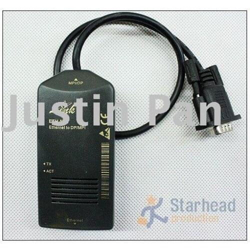 ETH-MPI/DP Programming Cable - Industrial Ethernet to MPI DP for Siemens S7-300/400 PLC Profinet Win7