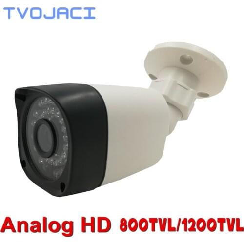 CCTV Camera 800TVL/1200TVL IR Cut Filter 24 Hour Day/Night Vision Video Outdoor Waterproof IR Analog Surveillance Camera