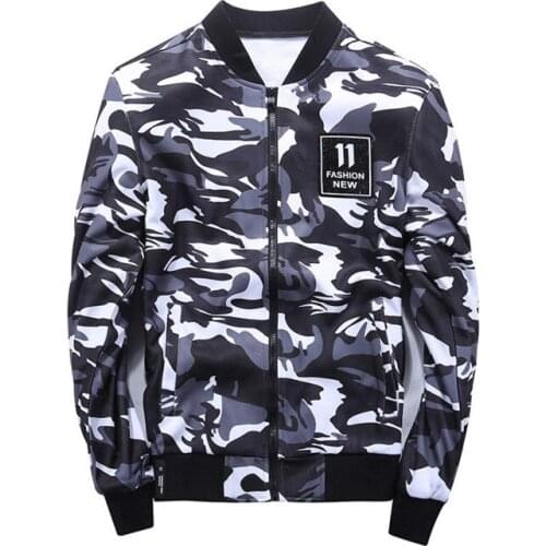 JOOBOX Brand 2017 New arrival Spring Autumn O-Neck Slim Camouflage jackets Men Top quality comfortable Casual Men jaket coats