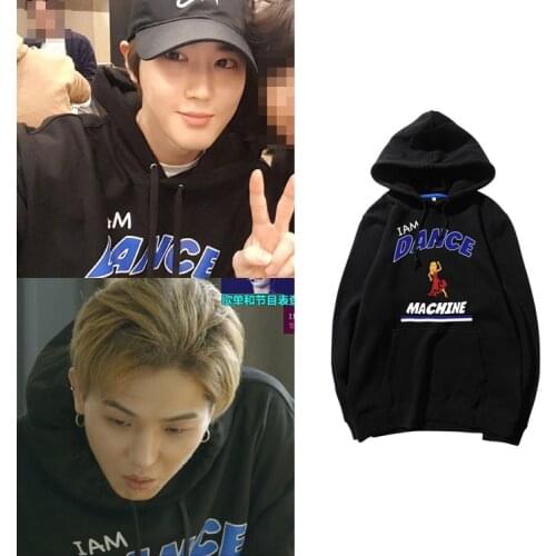 New Korean Fashion K Pop Kpop EXO WINNER Hoodie Sweatshirts Pullovers Women/men Long Sleeve Streetwear Hip Hop Hooded Tops