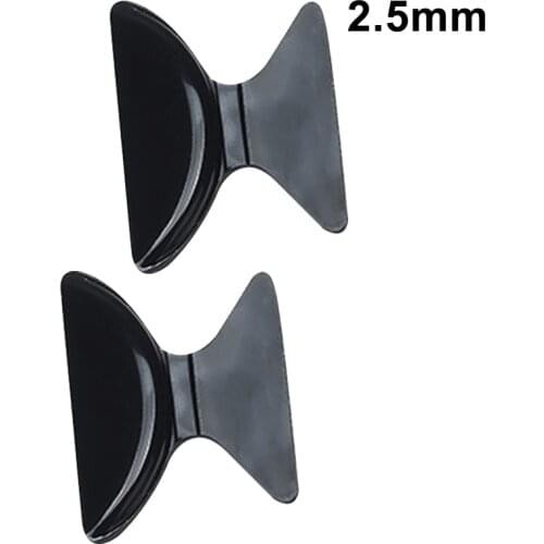 Pair Of Soft Stick On Silicone Nose Pads Eyeglass Sunglasses Glasses Spectacles EL