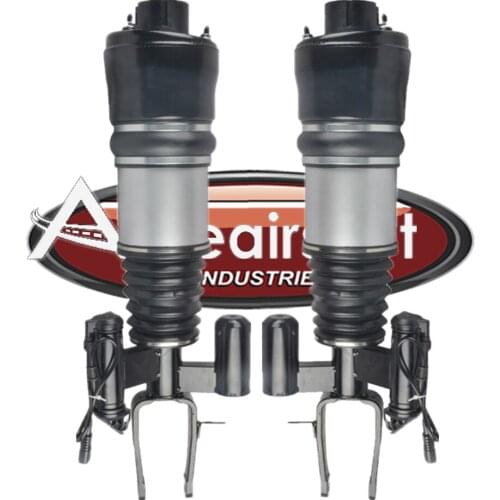 Pair Front Air Suspension Shock Absorber Struts For 2003-2008 Mercedes-Benz E-Class W211 w/AIRMATIC & ADS, w/4MATIC, Non-AMG NEW