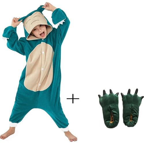 Funny Onesie For Kids Kigurumi Animal Pyjamas Children Pajamas Boys Girl One-Piece Pijamas Halloween Birthday Cosplay Costume