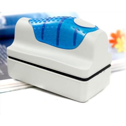 Floating Magnetic Brush Aquarium Fish Tank Glass Algae Scraper Cleaner Aquarium Window Cleaning Magnets Brush Cleaner