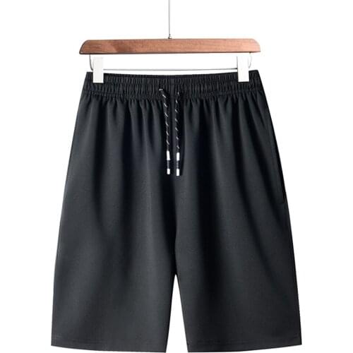 2020 new mens shorts hot sale casual beach shorts mens quality hem elastic waist fashion brand shorts plus size 5XL