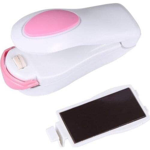 Vacuum Food Sealer Mini Portable Heat Sealing Machine bag Sealer Seal Machine Poly Tubing Plastic Bag Kit Tool Worldwide Store