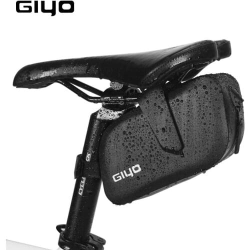 GIYO Waterproof Bicycle Saddle Bag MTB Road Bike Rear Seat Storage Tail Reflective Bag Cycling Outdoor Accessories