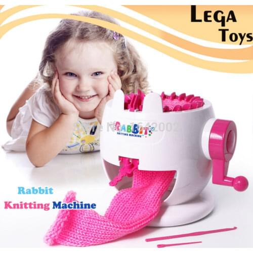 Smart Weaver Knitting Kit Machine for all kids Quick Knit Loom Easy to Use DIY Manual Hats Scarves Children Weaving Loom toys