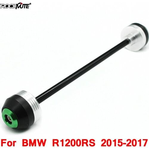 Motorcycle POM Wheel Protector For BMW R1200RS 2015 2016 2017 Crash Slider Pad Circle Decoration Front