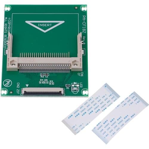 1.8-inch 50-Pin Compact Flash CF Memory Card to ZIF/CE Adapter SSD HDD Adapter Card 7 x 5.5 x 0.6 cm