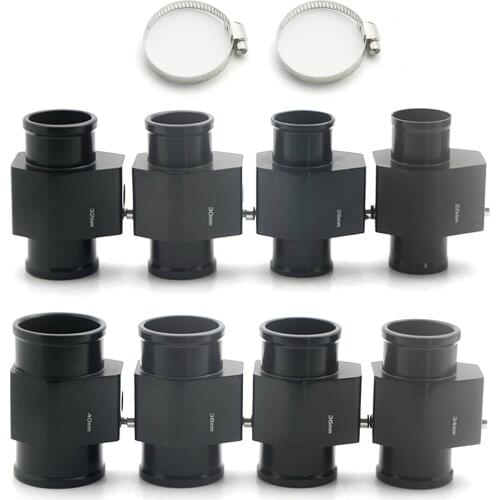 1/8 NPT Threaded Water Temperature Sensor Adapter Radiator 26MM 28MM 30MM 32MM 34MM 36MM 38MM 40MM Black