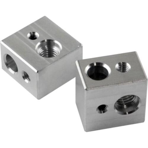 1pc 3D Printers Heater Block Fixings Silicone Insulation Sock non-Official Heated Block For Mk10 Hotend 3D Printer Accessories