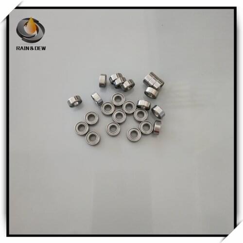 10Pcs SMR105ZZ ABEC-7 Stainless Steel Ball Bearing 5x10x4 mm Miniature MR105 MR105ZZ Ball Bearings L-1050ZZ