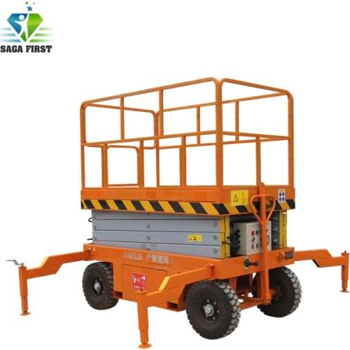 500kg 10m Hydraulic Scissor Lift Platform with CE
