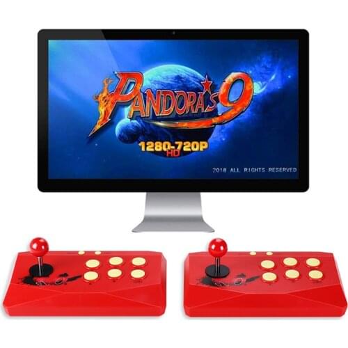 Arcade Game Fighting Rocker Pandora Box Game Machine Household Double Rocker For 3D PC Street Desktop Games