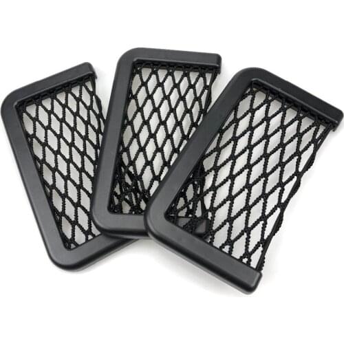 Car Storage Net Mesh Bag For Toyota C-HR Matrix Mirai FUN WAY AURIS JPN Taxi AVALON Century Rush Fortuner Harrier SEQUOIA