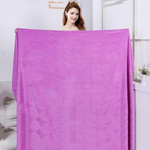 Oversized microfiber bath towel, super soft, super absorbent and quick-drying, no fading Towel home hotel beauty salon