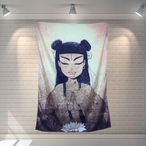 "Painful Faith" 56X36 inches large banner retro rock band logo poster cloth painting Bar Cafes hostel home decor