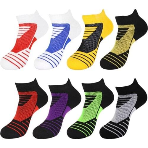 CH-538 Men Low Cut Sports Running Compression Socks Outdoor Cycling Breathable Basketball Professional Athletic Training Sock