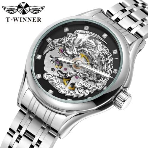 Luxury 4128 Automatic Watches Skeleton Mechanical Watch For Fashion Casual Simplicity Women Wristwatches