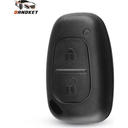 Dandkey 10pcs Remote Car Key Shell For Renault Traffic Master Vivaro Movano Kangoo For Nissan Primastar Fob Case Cover No Blade