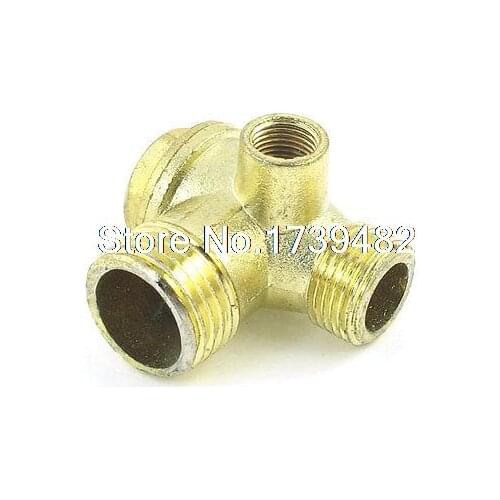 Male Female Thread 90 Degree Brass Air Compressor Check Valve