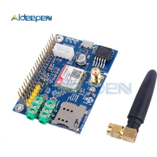 SIM800C Development Board GSM GPRS Module Support Message Bluetooth Audio Interface Support TTS DTMF With Antenna For Raspberrp