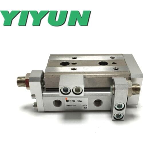 MXQ20-75BS/100BS/125BS/150BS MXQ20-75BT/100BT/125BT/150BT CS CT YIYUN Pneumatic cylinder Air Slide Table MXQ Series