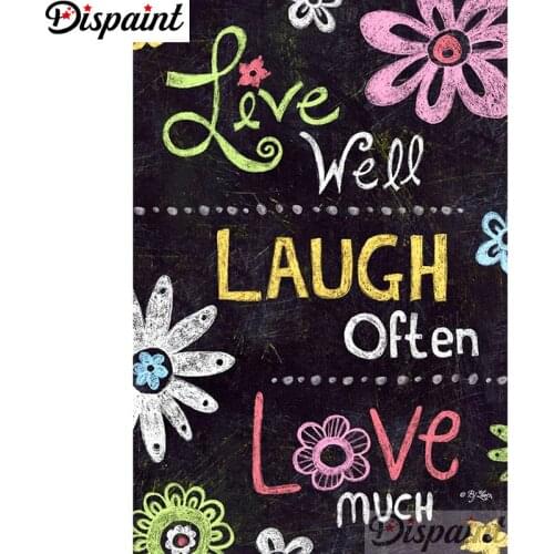 Dispaint Full Square/Round Drill 5D DIY Diamond Painting "Blackboard drawing" 3D Embroidery Cross Stitch Home Decor Gift A12655