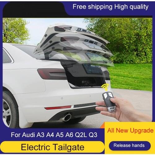 Electric tailgate refitted For Audi A3 A4 A5 A6 Q2L Q3 tail box intelligent electric tail gate door power operated trunk decorat