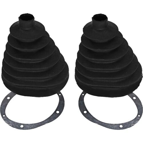 2PCS Rubber Boot Steering Arm 6532127 For Bobcat Skid Steer Loader 730 741 7753 843 883 943 S175 S185 T190 T200