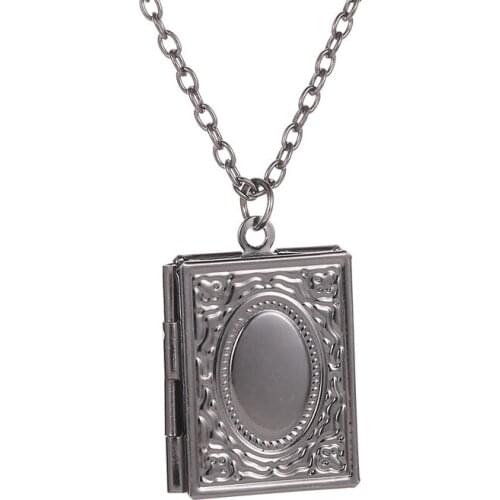 RONGQING 1pcs Photo frame necklace women Fashion Jewelry Gift 2019 NEW