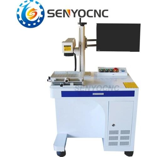 Russia engraver/mini fiber laser metal marking machine for plastic card/Cnc engrave metal