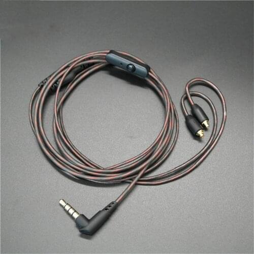 Headphone replacement wire Shure SE325SE846SE846se215UE900DIYwith wheat headset upgrade line XBA-A3 A2 H3H2 MMCX headphone cable