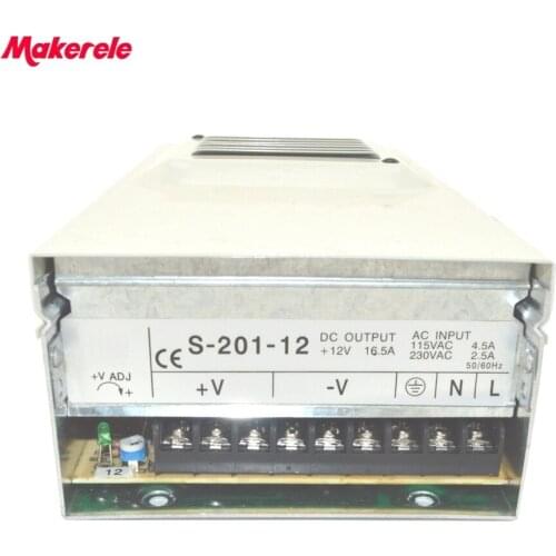 Rain proof 200w Switching Power Supply Driver 5v/12v/15v/24v/27v/48v CE approved For CCTV LED Light Strip Display 220V / 110V