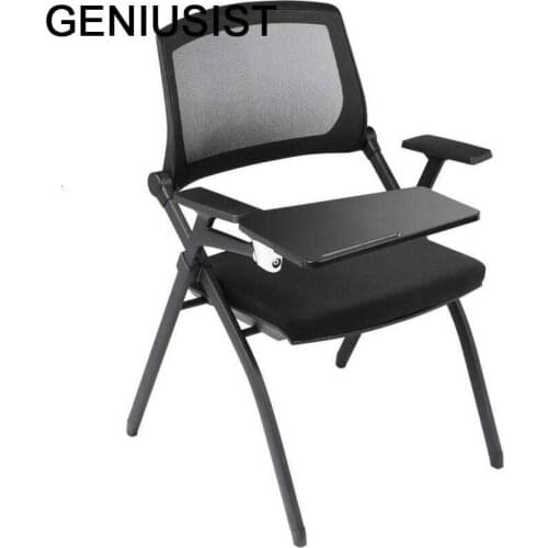 Jefe Alta Calidad Computer Bureau Meuble Etudiante Kursi Staf Plegable Metal Office De Silla Oficina Folding Chair With Board