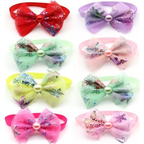 30/50 Pc Pet Accessories Small Dog Bow Tie Pet Dog Grooming Fashion Dog Bow Tie Collar Adjustable Dogs Collar Bow Tie Supplies