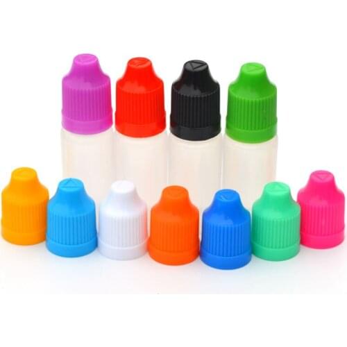 4000pcs Empty 10ml Plastic Bottle Soft PE Needle Bottle with Childproof Cap E Liquid Dropper Bottles Fast Shipping