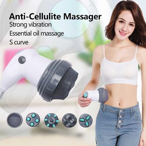 Anti Cellulite Machine Electric Full Body Slimming Massager Roller Handheld Infrared Massage For Arm Leg Hip Belly Fat Remover