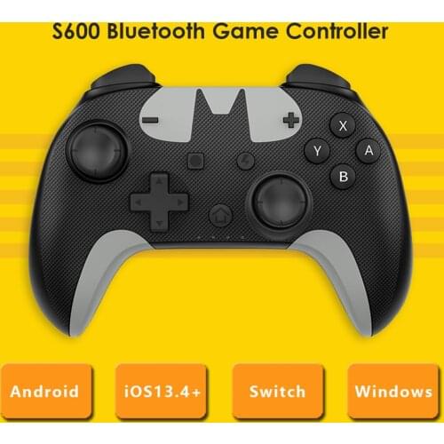 2021 NEW S600 For Nintendo Switch Pro Controller Bluetooth Wireless Game Controller Wired Gamepad for iPhone Android Phone PC