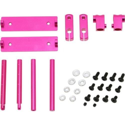 Aluminum Magnetic Invisible Body Post Mount Kit for 1/10 HSP 94122 94123 Sakura D3 XIS ZERO S CS HPI Tamiya on-road Drift RC Car