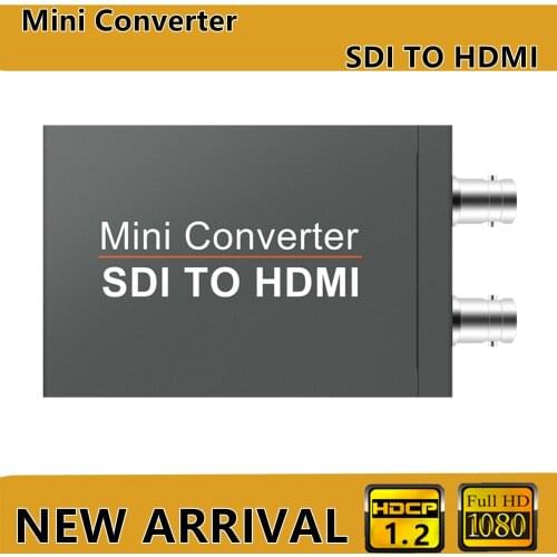 Mini HD 3G SDI to HDMI compatible Converter HDMI to SDI Video Micro Converter with Audio Auto Format Detection
