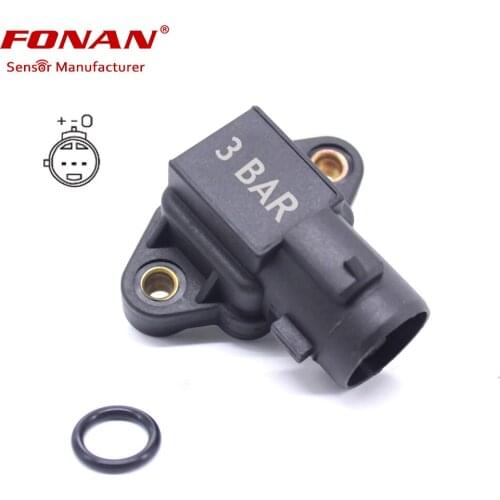 FONAN Brand New 3 Bar Map Turbo Pressure Sensor For Honda B D H SERIES CIVIC CRX SIR B16A D16A D15B