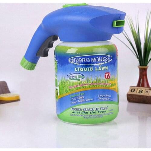 Seed Sprayer Home Garden Park Lawn Hydro Mousse Household Seeding System Liquid Spray Device For Lawn Seed Care Garden Tools