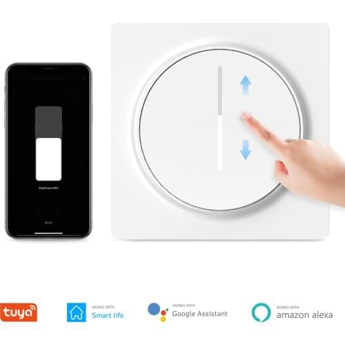 Remote Control Light Dimmer Switch Tuya Smart Home Dimmer Switch EU Touch Dimmer LED Compatiable With Alexa Google Home