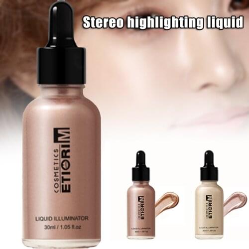 Liquid Highlighter Brightening Shimmering Liquid Concealer Moisturizing Long-lasting Makeup MPwell